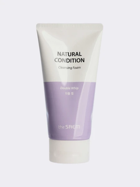 Пенка для деликатного очищения The Saem Natural Condition Cleansing Foam Double Whip Пенка для деликатного очищения The Saem Natural Condition Cleansing Foam Double Whip
