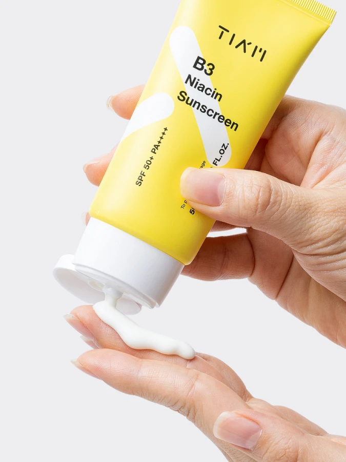 Солнцезащитный крем с ниацинамидом TIAM B3 Niacin Sunscreen SPF50 PA++++