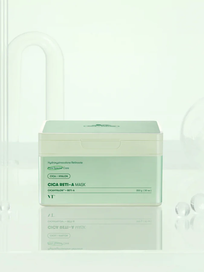 Обновляющие тканевые маски с ретинолом VT Cica Reti-A Mask