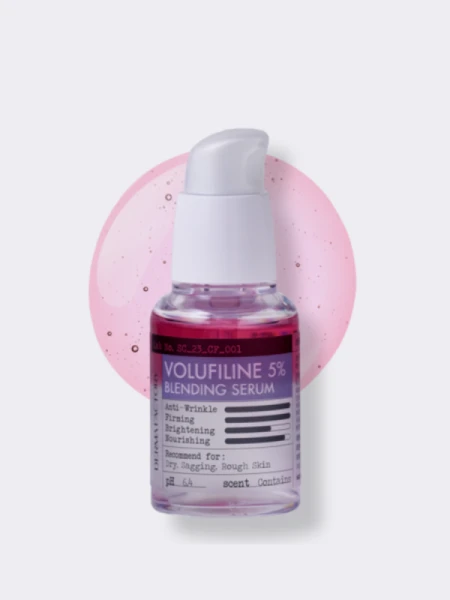 Двухфазная разглаживающая сыворотка с волюфилином Derma Factory Volufiline 5% Blending Serum