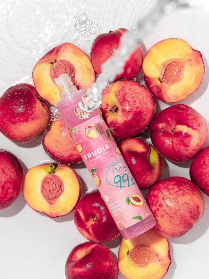 Гель-мист для лица с персиком FRUDIA My Orchard Peach Real Soothing Gel Mist