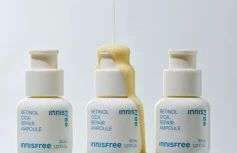 Успокаивающая сыворотка для лица с ретинолом и экстрактом центеллы innisfree Retinol Cica Repair Ampoule