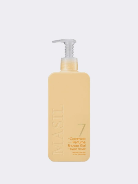 Смягчающий парфюмированный гель для душа с керамидами Masil 7 Ceramide Shower Gel Sweet Flower Смягчающий парфюмированный гель для душа с керамидами Masil 7 Ceramide Shower Gel Sweet Flower