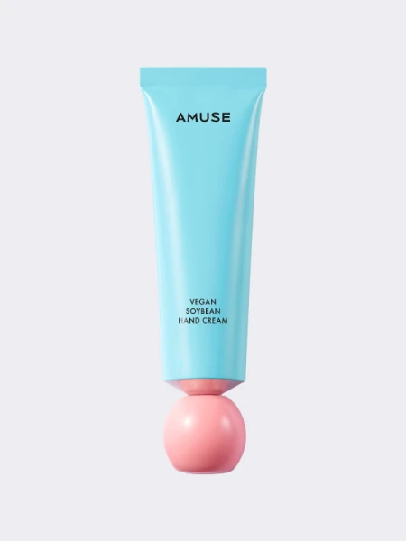 Увлажняющий крем для рук и свежим мускусным ароматом AMUSE Vegan Soybean Handcream Pleasure