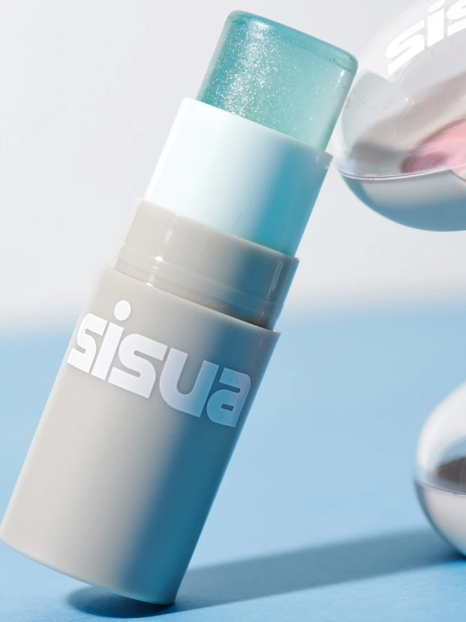 Гелевый хайлайтер с блёстками в формате стика UNLEASHIA Sisua Butter Glow Stick