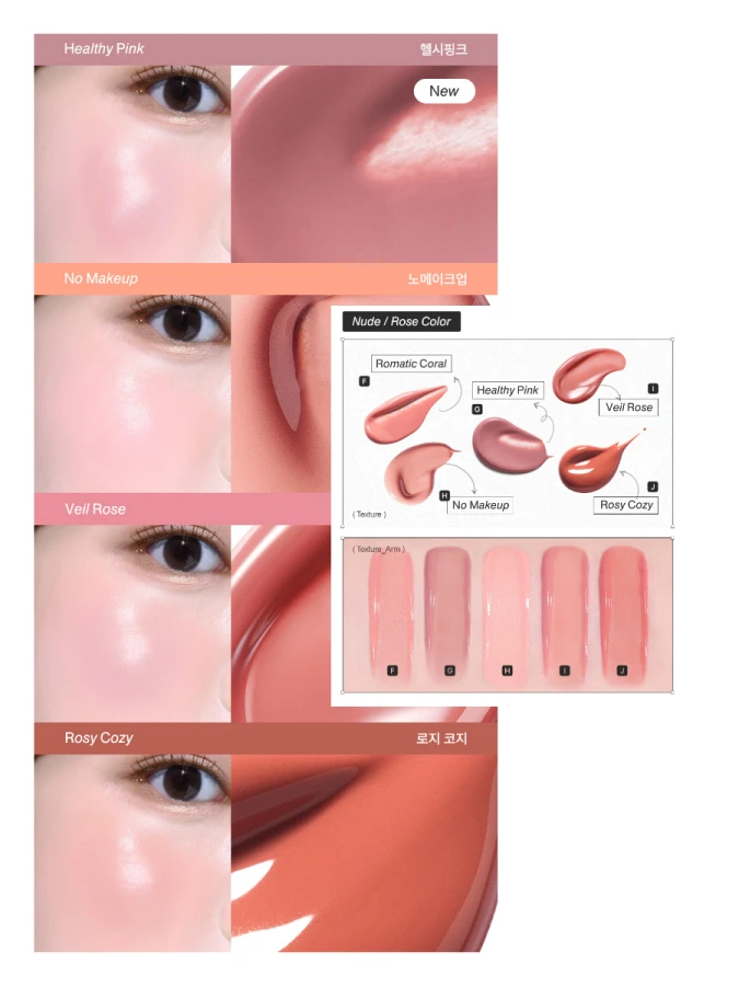 Цветная сыворотка-румяна FEEV Hyper-Fit Color Serum No Makeup