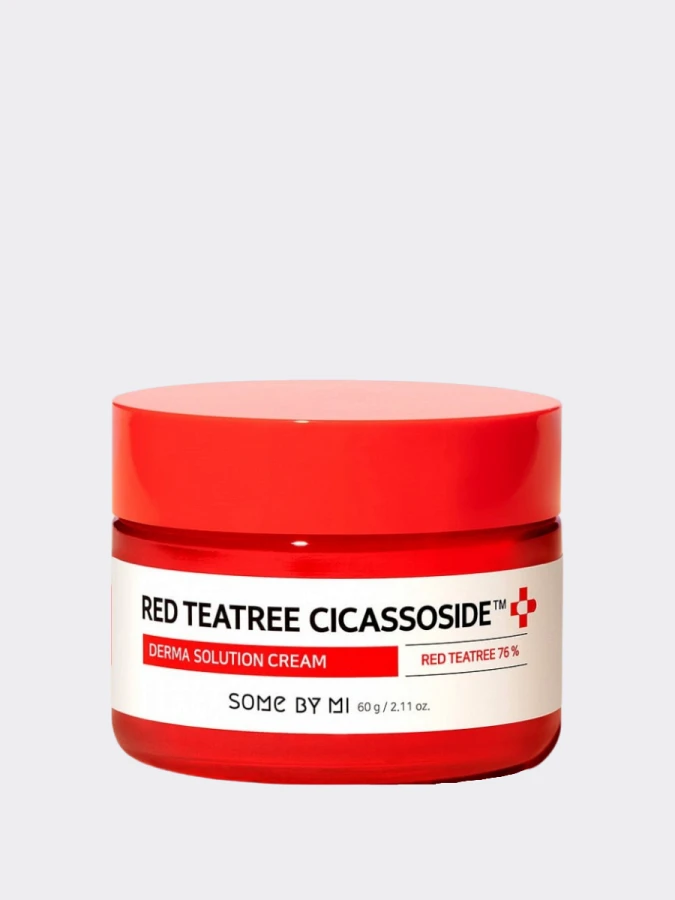 Успокаивающий крем с красным чайным деревом Some By Mi Red Tea Tree Cicassoside Final Solution Cream