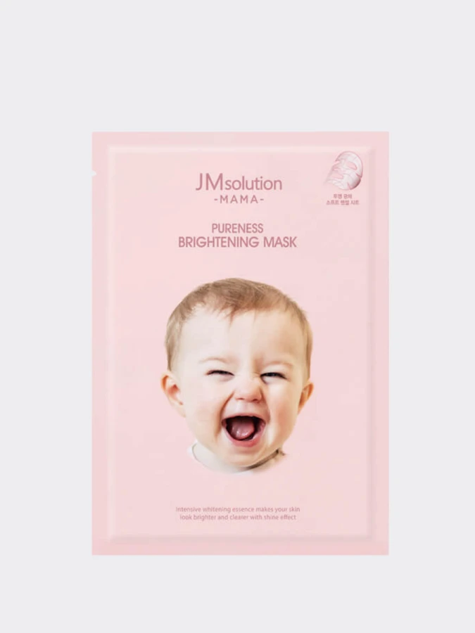 Тканевая маска для сияния кожи лица JMsolution MAMA Pureness Brightening Mask