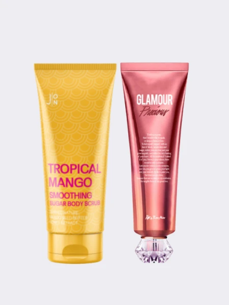 Фруктовый набор для тела с ароматом мандарина и жасмина J:on + Kiss By Rosemine