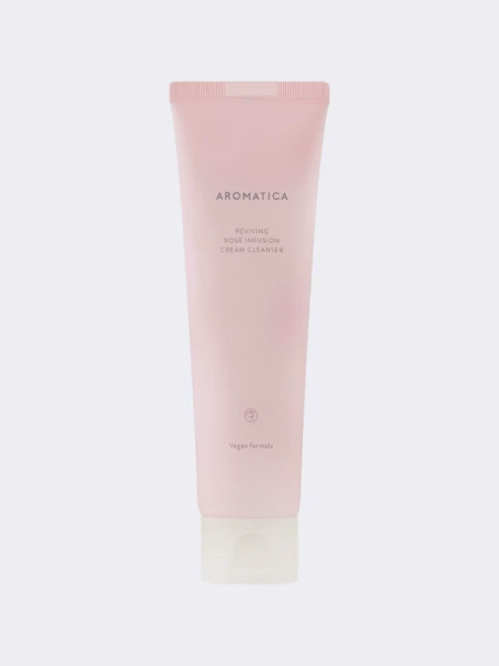 Кремовая пенка для умывания с экстрактом розы AROMATICA Rose Absolute Cream Cleanser Кремовая пенка для умывания с экстрактом розы AROMATICA Rose Absolute Cream Cleanser
