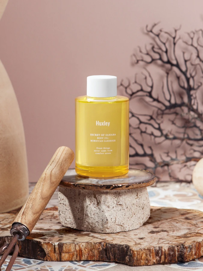 Масло для тела с ароматом марокканского сада Huxley Body Oil Moroccan Gardener