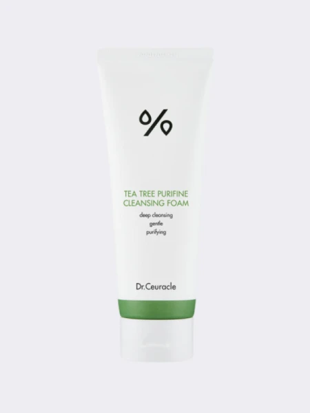 Пенка для умывания с экстрактом чайного дерева Dr.Ceuracle Tea Tree Purifine Cleansing Foam Пенка для умывания с экстрактом чайного дерева Dr.Ceuracle Tea Tree Purifine Cleansing Foam