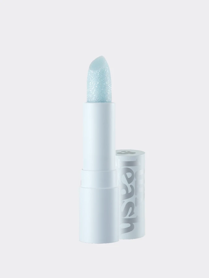 Увлажняющий оттеночный бальзам для губ с блёстками UNLEASHIA Glacier Vegan Lip Balm No.2 Blue Lagoon