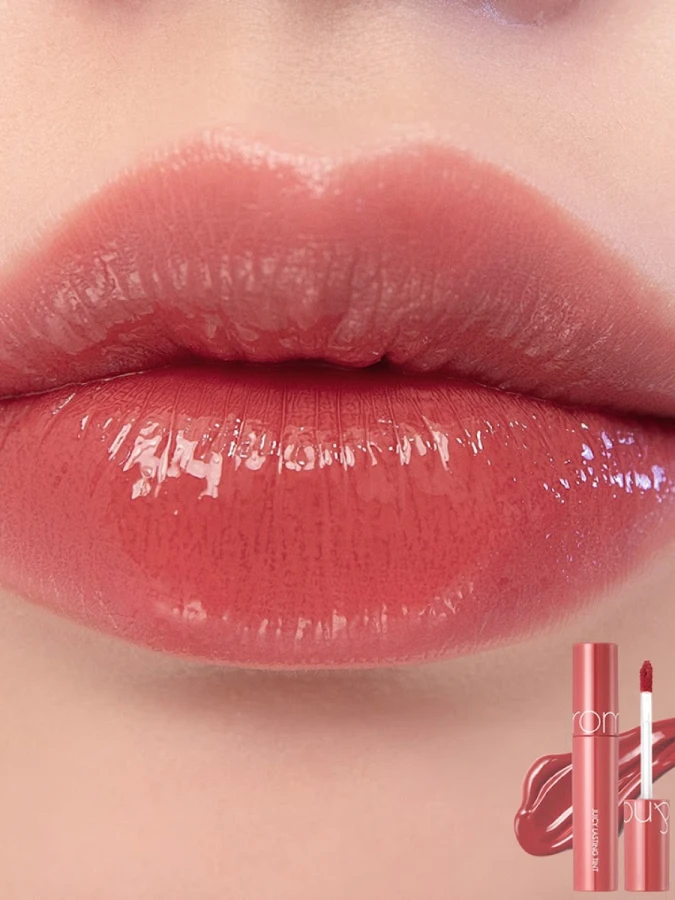 Сочный глянцевый пигмент для губ с оттенком розовой тыквы rom&nd Juicy Lasting Tint 11 Pink Pumpkin