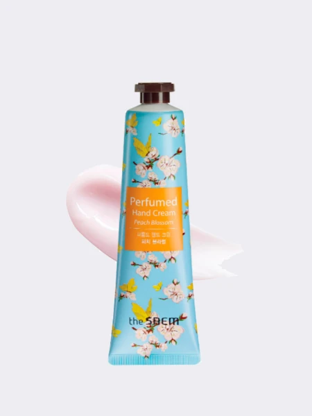 Парфюмированный крем для рук с ароматом персиковых цветов The Saem Perfumed Hand Cream Peach Blossom Парфюмированный крем для рук с ароматом персиковых цветов The Saem Perfumed Hand Cream Peach Blossom