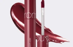 Сочный глянцевый тинт для губ с вишнёвым оттенком rom&nd Juicy Lasting Tint 12 Cherry Bomb