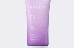 Лёгкий солнцезащитный крем с экстрактом черники FRUDIA Blueberry Hydrating Air Fit Sunscreen SPF50+ PA++++
