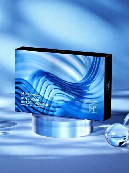 Гидрогелевая лифтинг-маска для шеи Dr.Ceuracle Hyal Reyouth Hydrogel Neck Mask
