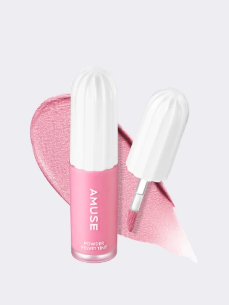 Вельветовый пигмент для губ AMUSE Powder Velvet Tint 07 Salty Grape