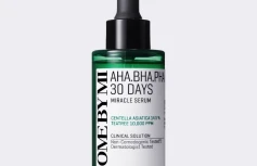 Успокаивающая сыворотка с тремя видами кислот и центеллой Some By Mi AHA BHA PHA 30 Days Miracle Serum