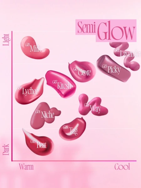 Стойкий тинт для губ с полусияющим финишем fwee Pink Obsession Stay-fit Lip Tint G01 Milk Pink