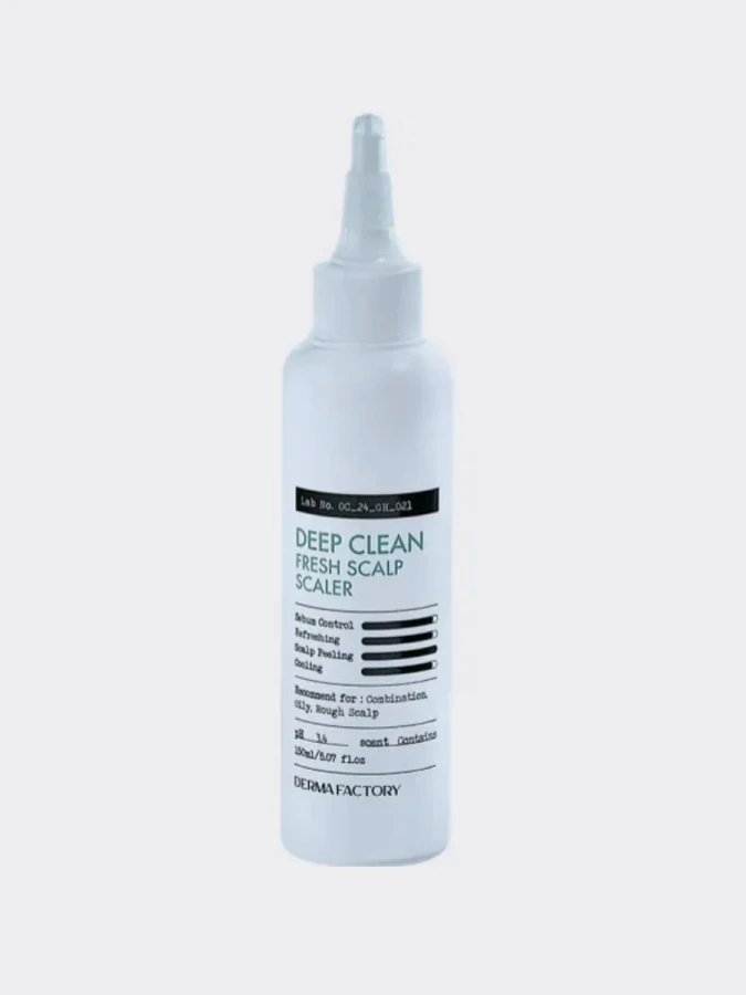 Очищающий пилинг для кожи головы с кислотами Derma Factory Deep Clean Fresh Scalp Scaler