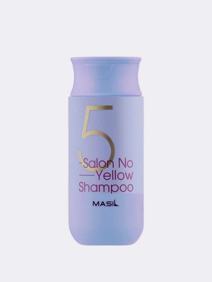 Оттеночный шампунь для осветленных волос Masil 5 Salon No Yellow Shampoo TRAVEL