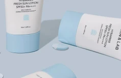 Увлажняющий солнцезащитный крем с гиалуроновой кислотой SKIN&LAB Hybarrier Fresh Sun Lotion SFP50+ PA++++