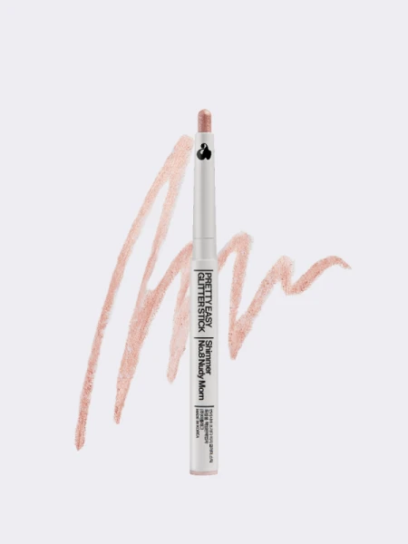 Сияющие тени для век в карандаше в нюдовом оттенке UNLEASHIA Pretty Easy Glitter Stick N°8 Nudy Morn Сияющие тени для век в карандаше в нюдовом оттенке UNLEASHIA Pretty Easy Glitter Stick N°8 Nudy Morn