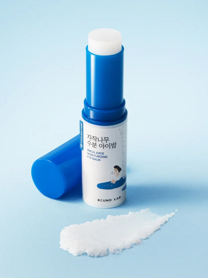 Увлажняющий бальзам-стик для век с берёзовым соком Round Lab Birch Juice Moisturizing Eye Balm