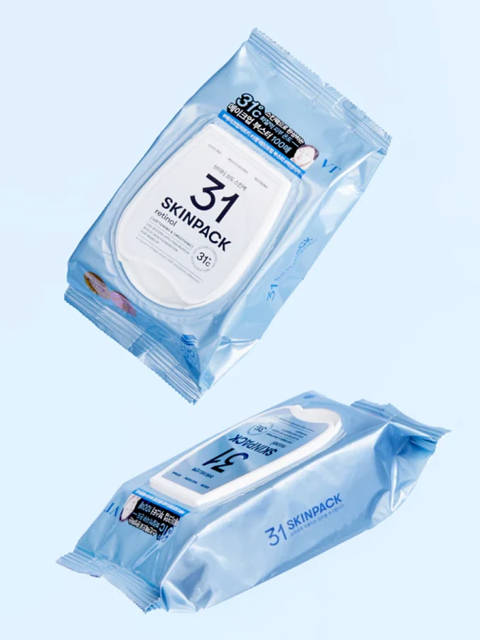 Обновляющие тонер-пэды с ретинолом и пептидами  VT Smooth Skin Pack Retinol