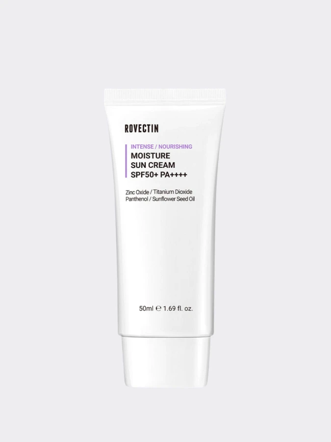 Интенсивно увлажняющий солнцезащитный крем ROVECTIN Intense Moisture Sun Cream SPF50+PA++++