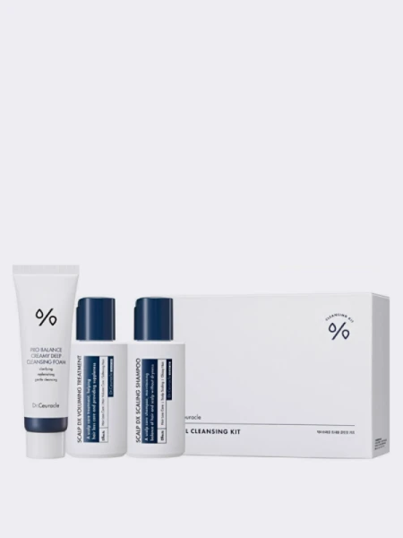 Набор миниатюр для очищения кожи и волос Dr.Ceuracle Travel Cleansing Kit Набор миниатюр для очищения кожи и волос Dr.Ceuracle Travel Cleansing Kit