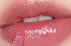 Лёгкий глянцевый тинт в кремово-лиловом оттенке rom&nd DEWY·FUL Water Tint 13 Custard Mauve
