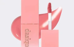 Сияющий тинт для губ Dasique Juicy Dewy Tint #09 Peach Pudding