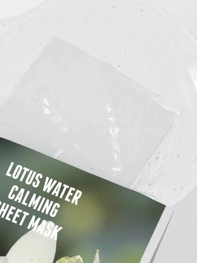Увлажняющая тканевая маска ROVECTIN Clean Lotus Water Calmin Sheet Mask