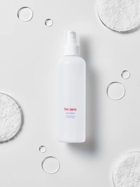 Успокаивающий тонер для лица с пантенолом Derma Factory Be Zero Mild Toner