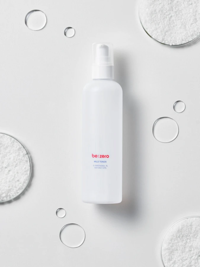 Успокаивающий тонер для лица с пантенолом Derma Factory Be Zero Mild Toner