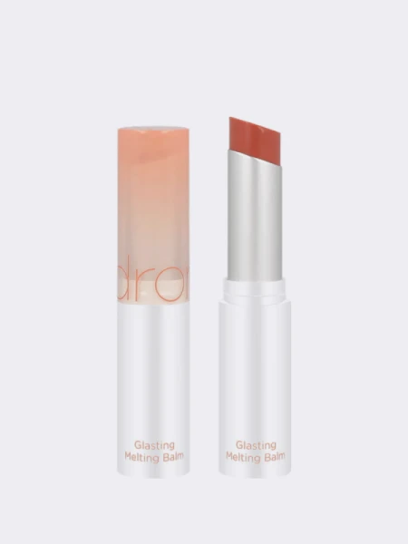 Оттеночный бальзам для губ в оттенке кокосовой скорлупы rom&nd Glasting Melting Balm 01 Coco Nude