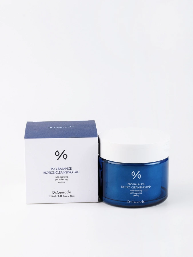 Очищающие подушечки с пробиотиками Dr.Ceuracle Pro Balance Biotics Cleansing Pad