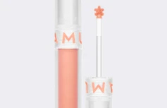 Кремовые румяна в коралловом оттенке AMUSE Soft Cream Cheek 04 Shimmer Marmalade