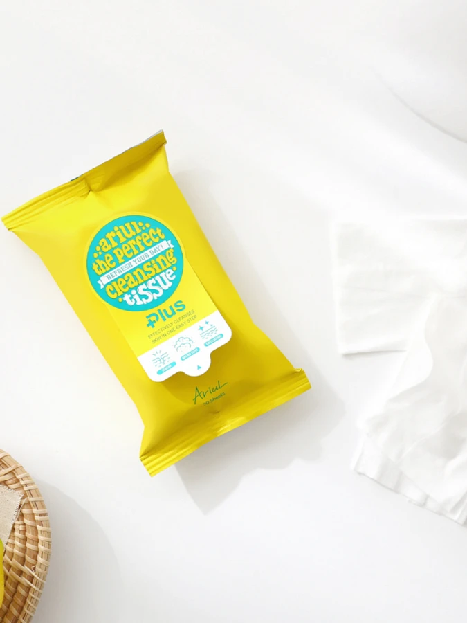 Очищающие салфетки для снятия макияжа МИНИ Ariul The Perfect Cleansing Plus