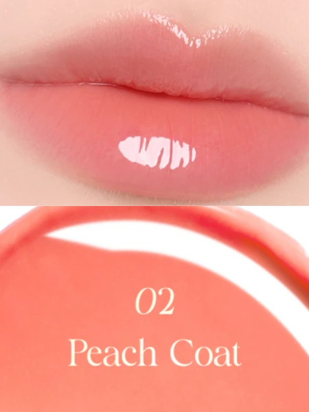Оттеночный бальзам для губ The Saem Saemmy's Syrup Shot Melting Balm 02 Peach Coat