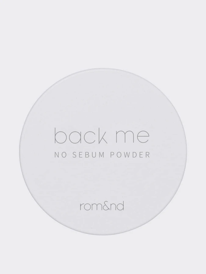 Рассыпчатая прозрачная матирующая пудра для лица с экстрактом центеллы и риса rom&nd Back Me No Sebum Powder Рассыпчатая прозрачная матирующая пудра для лица с экстрактом центеллы и риса rom&nd Back Me No Sebum Powder