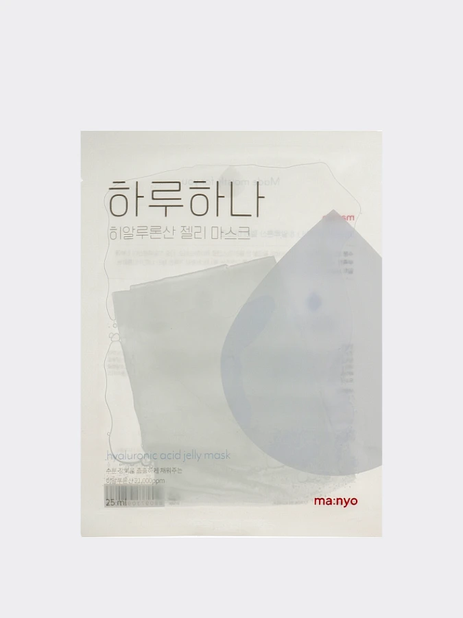 Увлажняющая тканевая маска с танжерином и гиалуроновой кислотой Ma:nyo Factory Hyaluronic Acid Jelly Mask