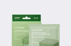 Успокаивающие тонер-пэды с экстрактом юдзу TRAVEL VVBETTER PHA Jeju Yuja Balancing Pad
