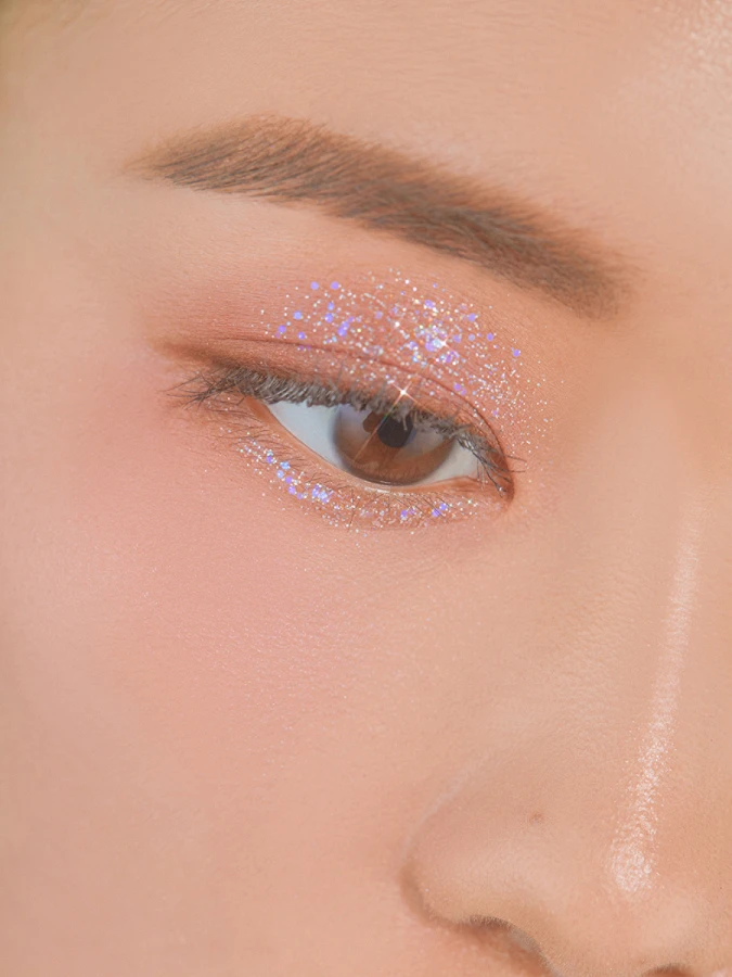 Гелевые декоративные блёстки для век UNLEASHIA Get Loose Glitter Gel N°7 Happy Baker