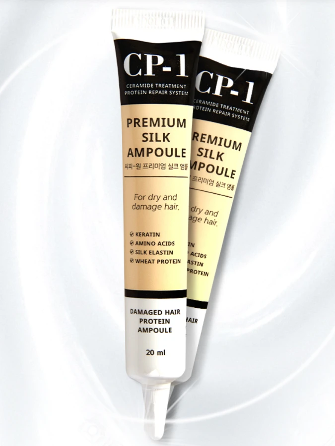 МИНИ Сыворотка для волос с протеинами шелка ESTHETIC HOUSE CP-1 Premium Silk Ampoule