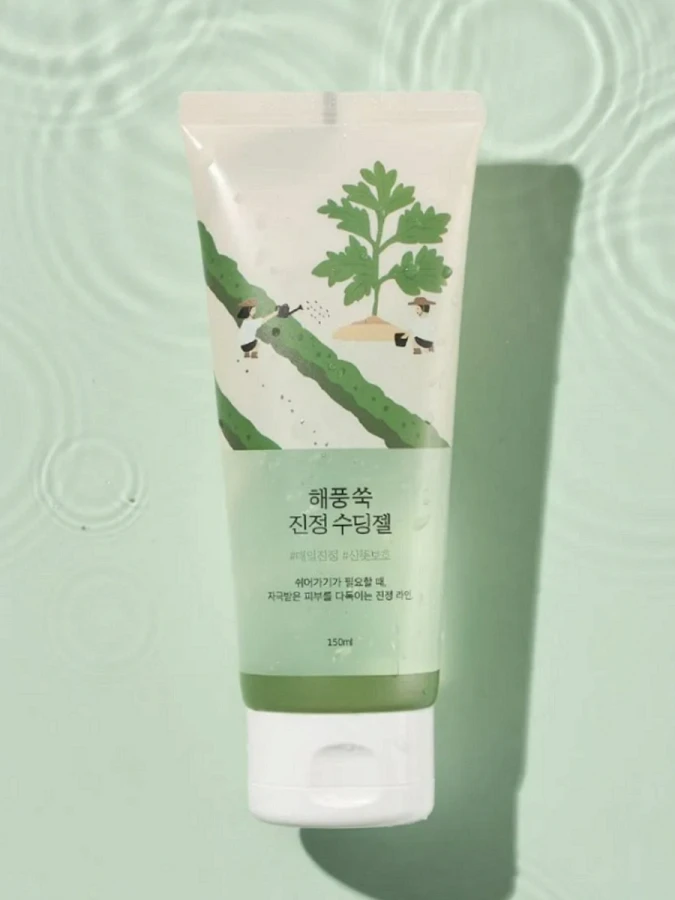 Успокаивающий гель с экстрактом полыни Round Lab Mugwort Calming Soothing Gel