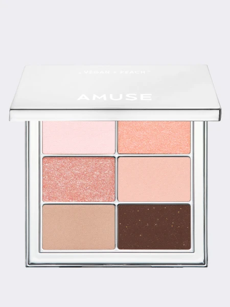 Палетка теней для век AMUSE Eye Vegan Sheer Palette 03 Sheer Peach